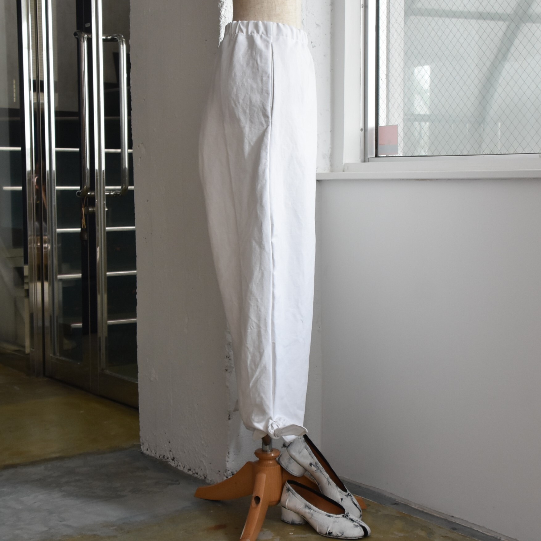 Whiteread (zCg[h) / LINEN TROUSERSy2FWJz #WR073-AA(7)