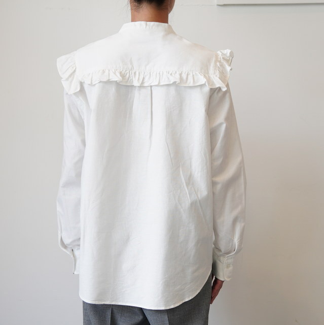 dahl'ia(_A) OX FRILL L/S BLOUSE #DBL-357OX(7)