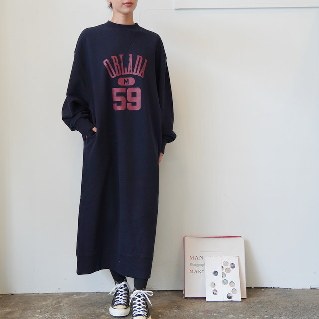 Oblada(Iu_) COLLEGE SWEAT DRESS #F2510OP04(7)