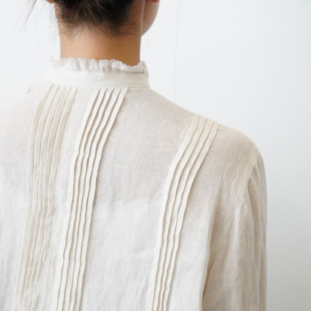 suzuki takayuki(XYL^JL) ​​​​​​​PIN-TUCK BLOUSE #A261-06(7)