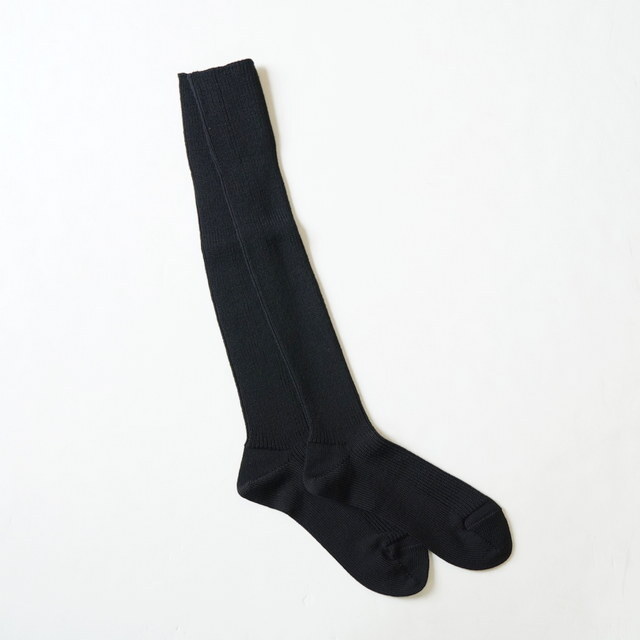 eleven 2nd (CuZJh) Washable Wool Fine Rib Socks #E2A-0055(7)
