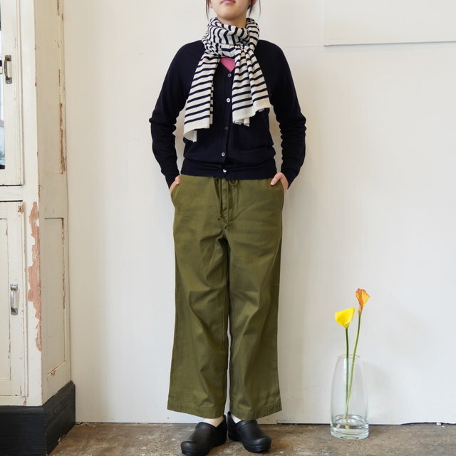 eleven 2nd (CuZJh) CASHMERE BORDER STOLE #E2W-1057(7)