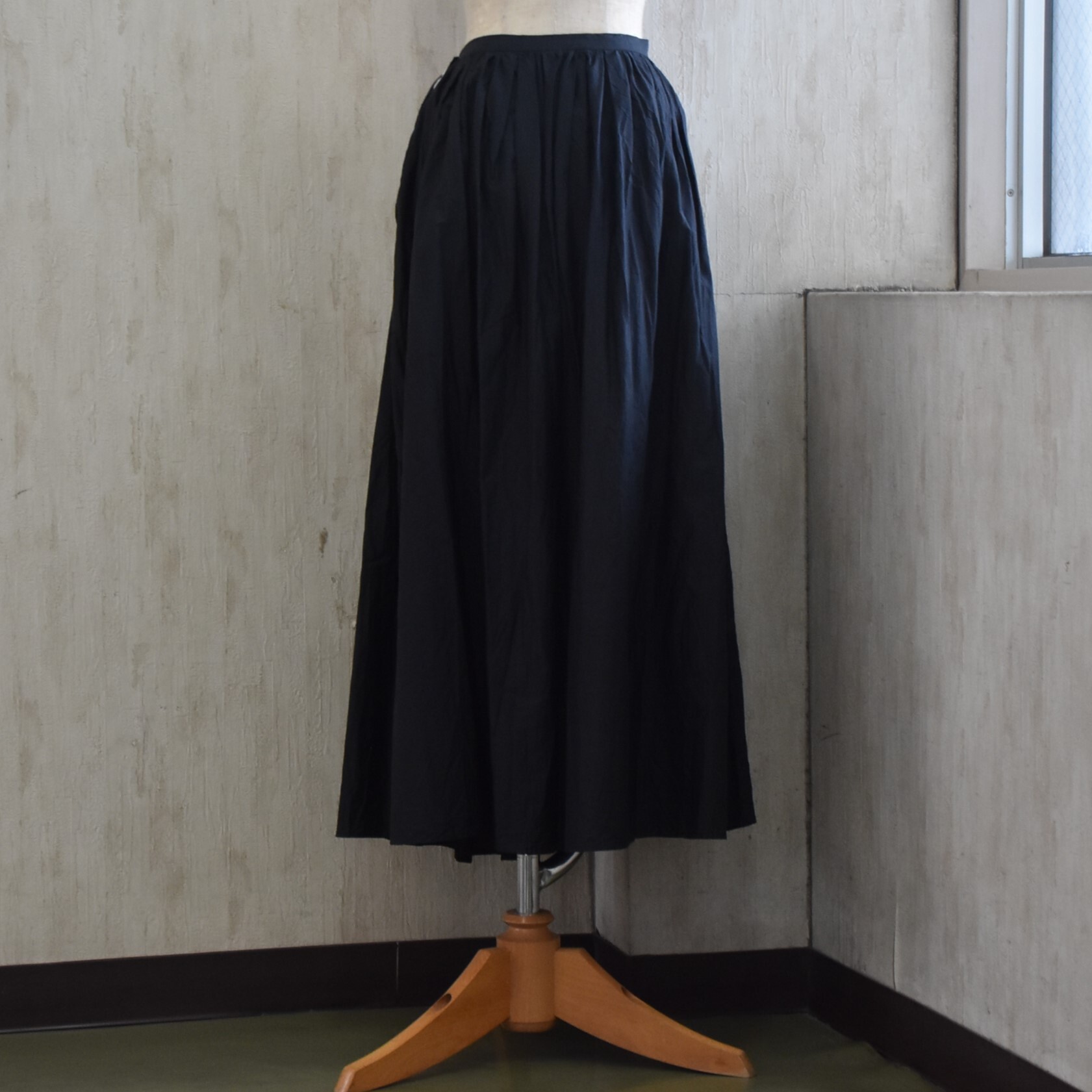 TOUJOURS(gDW[) / Randam Pleated Maxi Skirty2FWJz #MM43VK03-AA(7)
