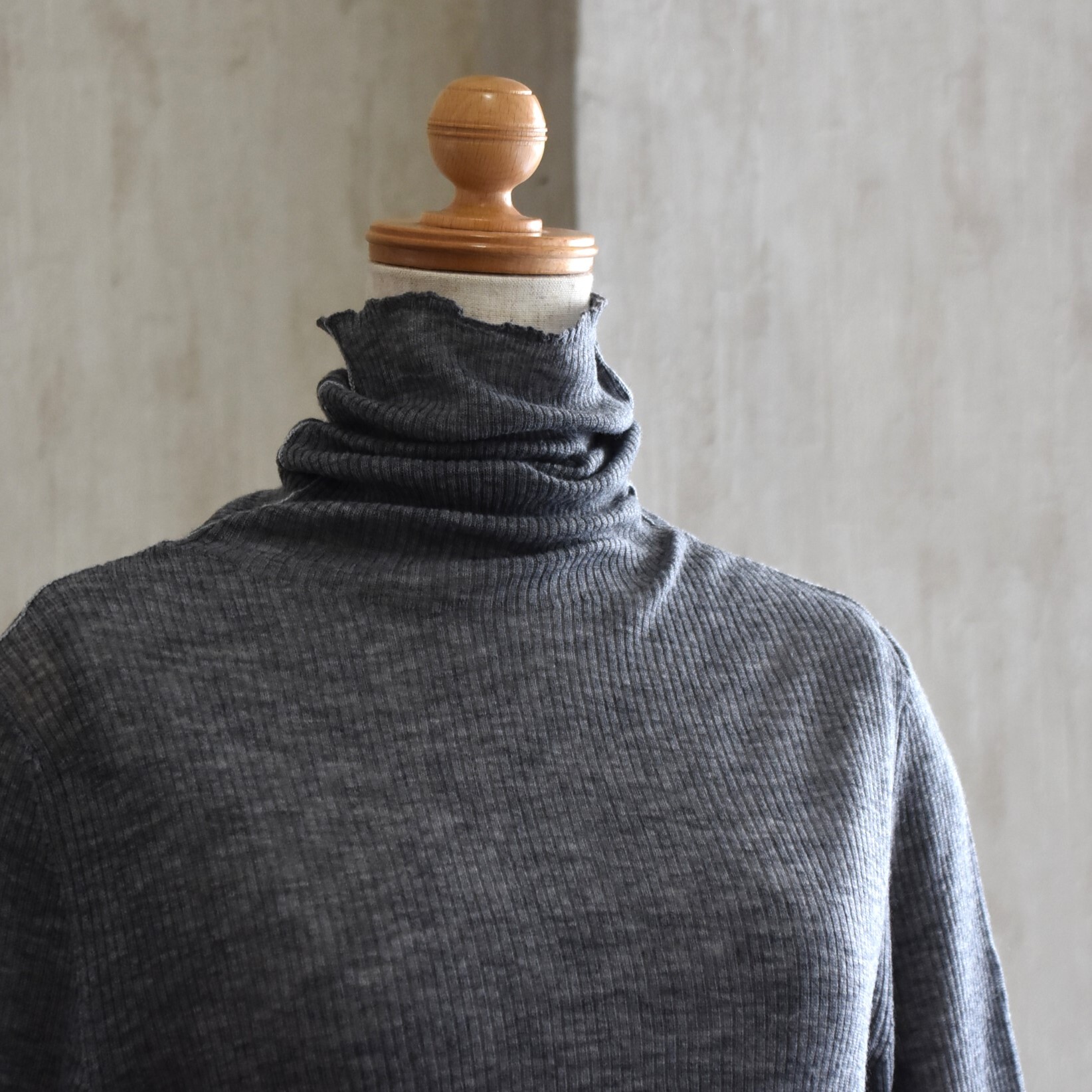 ANTIPAST(AeBpXg) / WOOL RIB KNIT POy3FWJz #FC437A-AA(7)