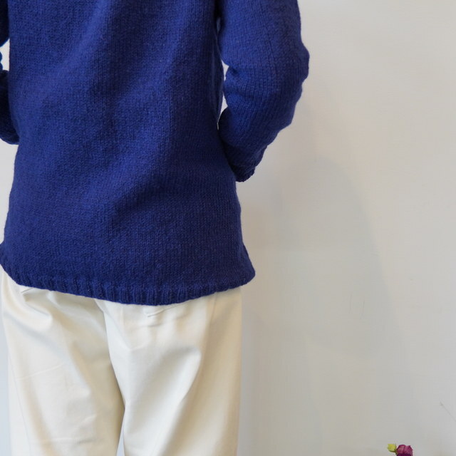 DANIELA GREGIS(_jG OWX)  hand-knitted cardigan#MMG231WO(7)