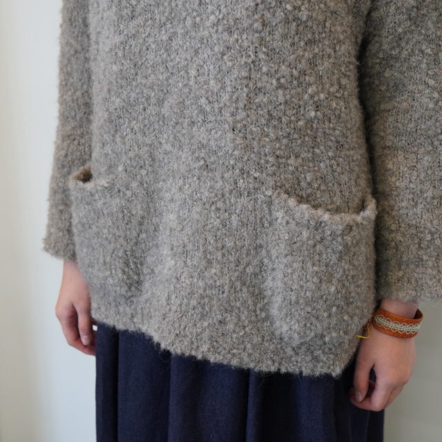 maison de soil(]h\C) / CREW NECK P/O WITH POCKET #CNMDS2562A(7)