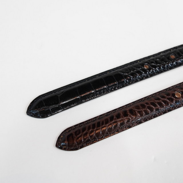 Scye(�T�C) Press Croco Dress Belt #3326-31309(7)