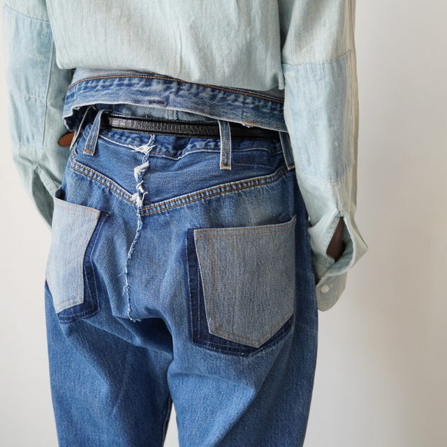 QUIITO(�L�C�g) W WAIST DENIM PT #Q26S-T018(7)