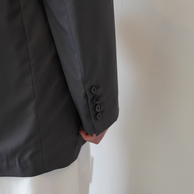 BOWTE(�o�E�g) EXTRA FINE WORSTED TOROPICAL COLLARLESS TAILORD JACKET #261-06-0005(7)