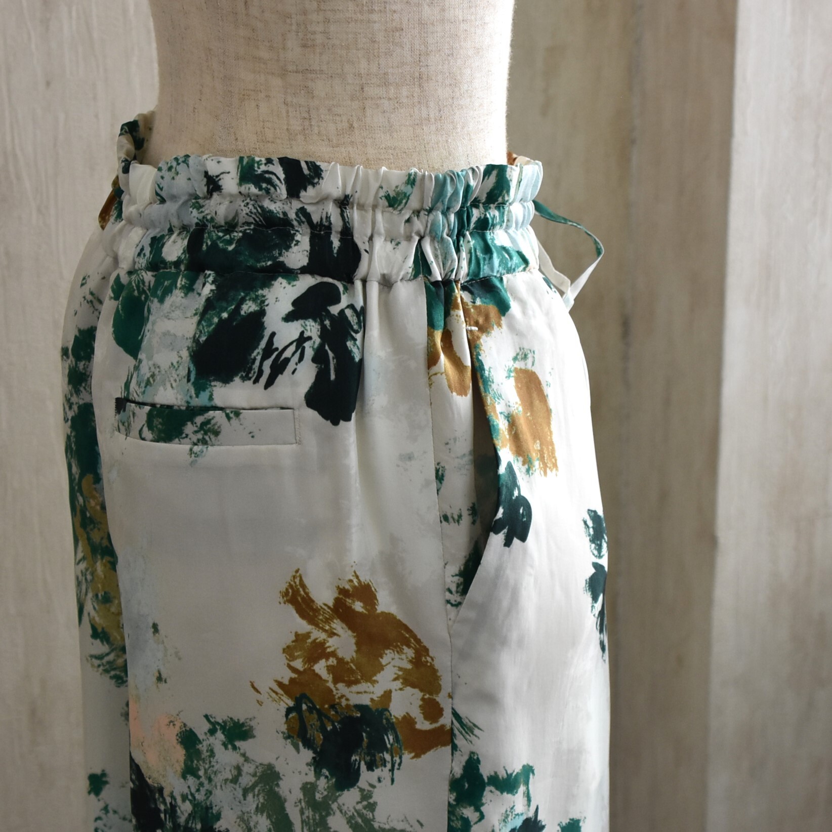 SACRA (�T�N��) / BLURRED FLORA PANTS #126115112-AA(7)