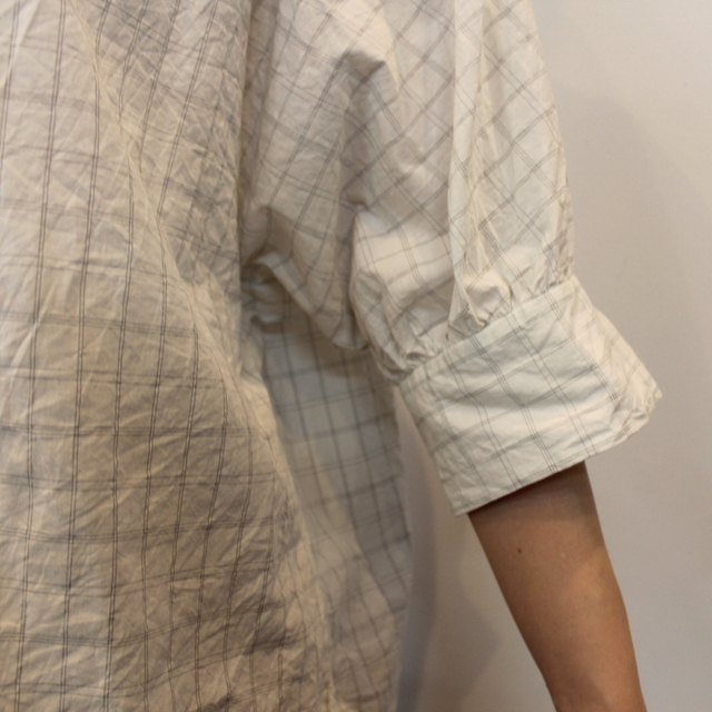 【22ss】TOUJOURS(トゥジュー)  lantern sleeve sack shirt#TM36GS01(8)