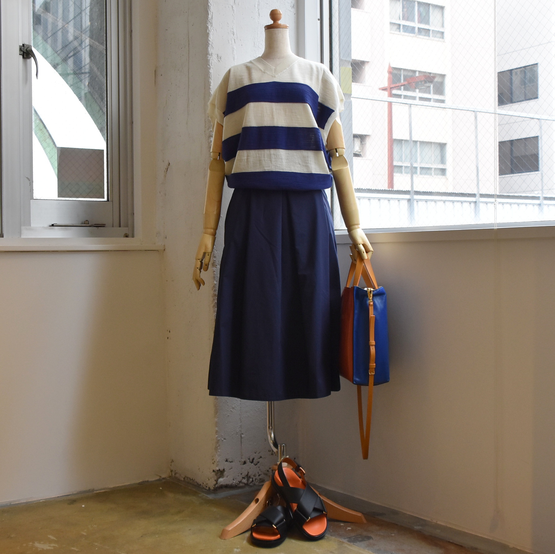 【40% off sale】SOFIE D'HOORE(ソフィードール) / SELENA-CPOP Wide midi skirt #SELENA-CPOP-AA(8)