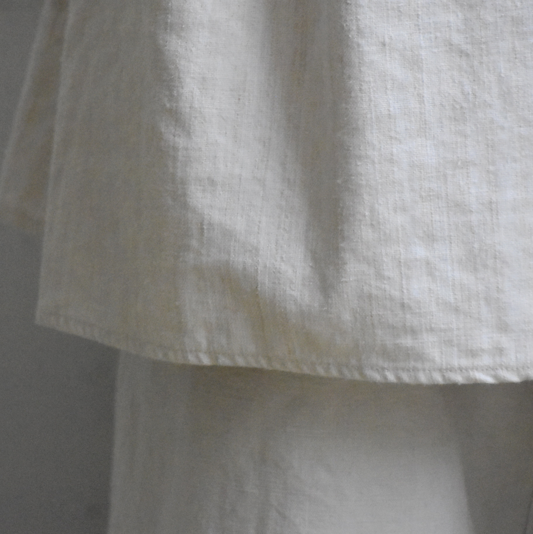Whiteread (zCg[h) / WHITE LINEN DRESS No.1 #DRESS01-AA(8)