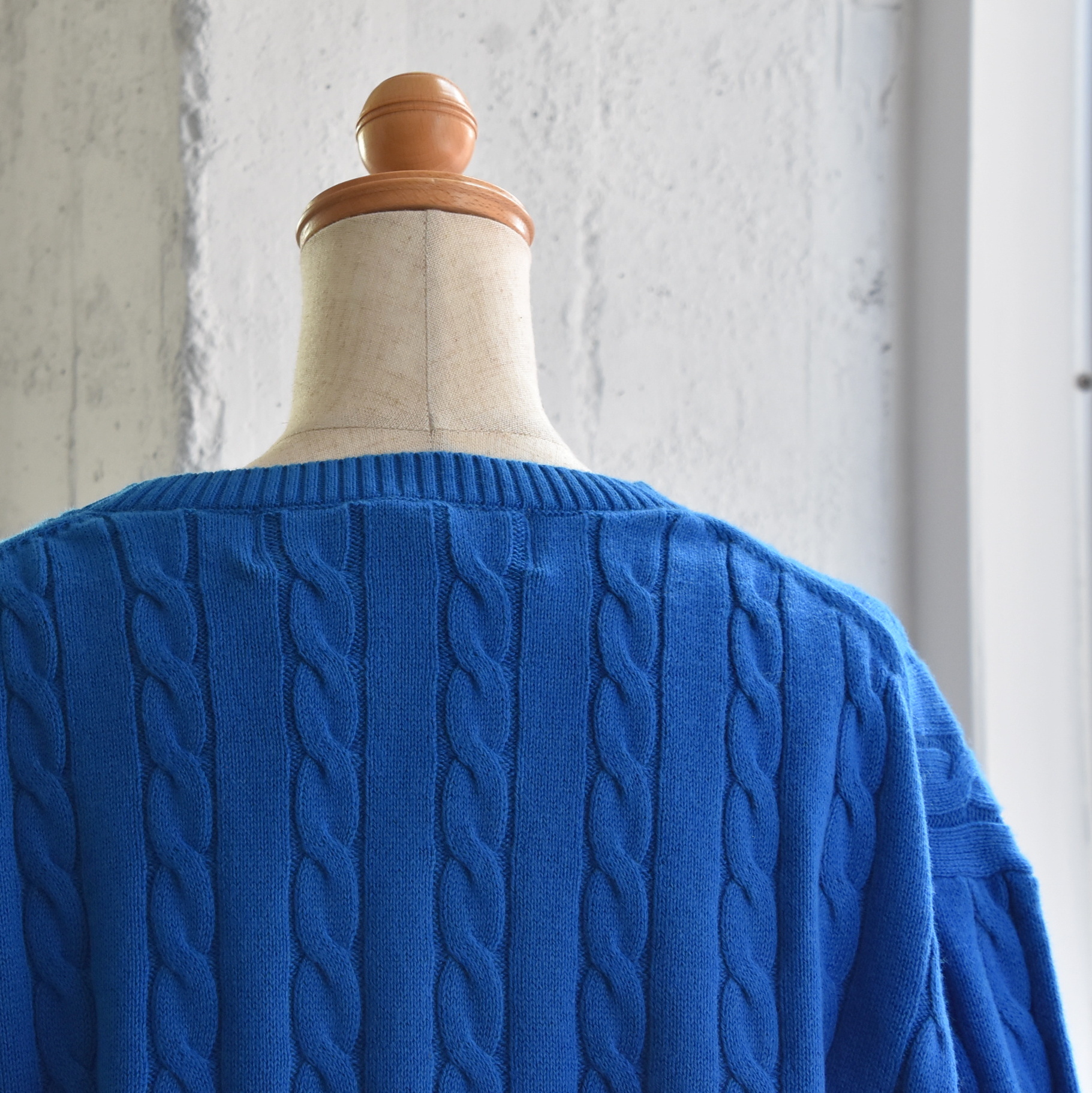 THE SHINZONE(U V][) / COTTON CASHMERE CABLE KNIT #24AMSNI06-AA(8)