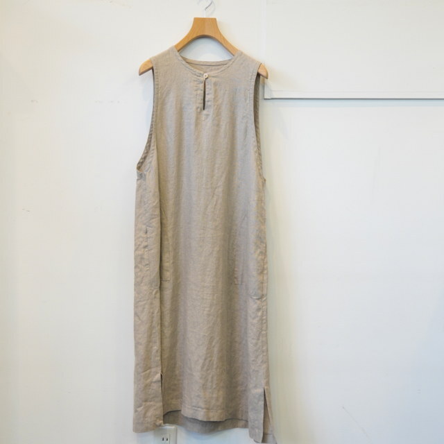 y40%OFFzSARAH(T)   Linen Twill Sleeveless Dress #C4266(8)