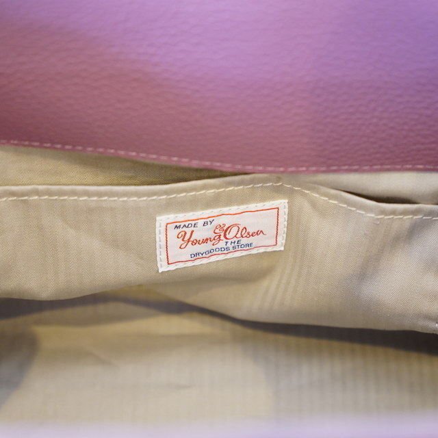 YOUNG&OLSEN(OAhI[Z) EMBOSSED LEATHER BELTED TOTE S#YO2503-GD011(8)