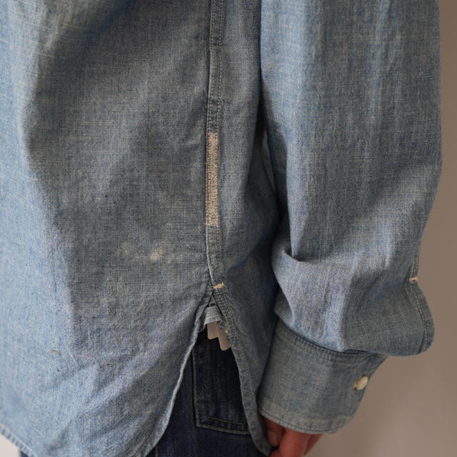 chimala(`}) CHAMBRAY SHIRT#CS22-S11A(8)