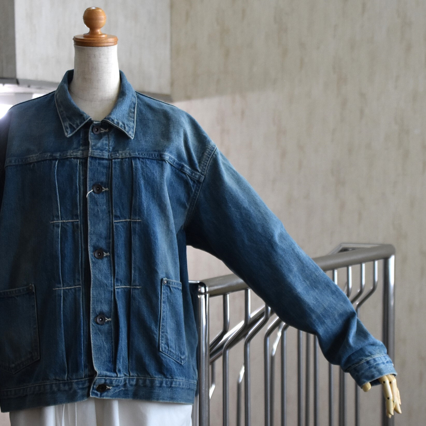 chimala(`}) / DENIM SHORT JACKET #CS40-JT12-AA(8)