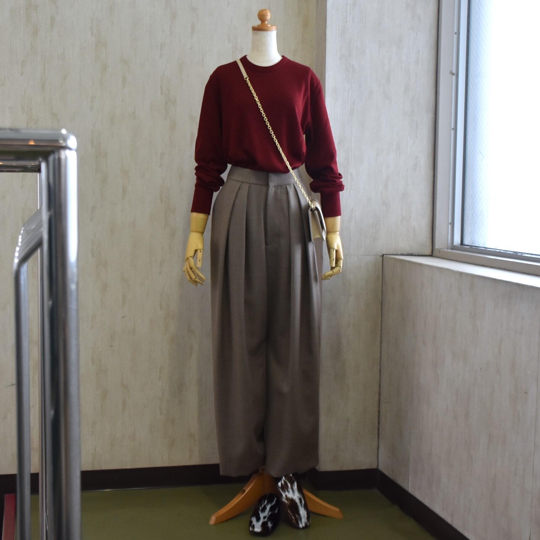 SACRA (TN) / H.COUNT WORSTED SERGE PANTS #125515112-AA(8)