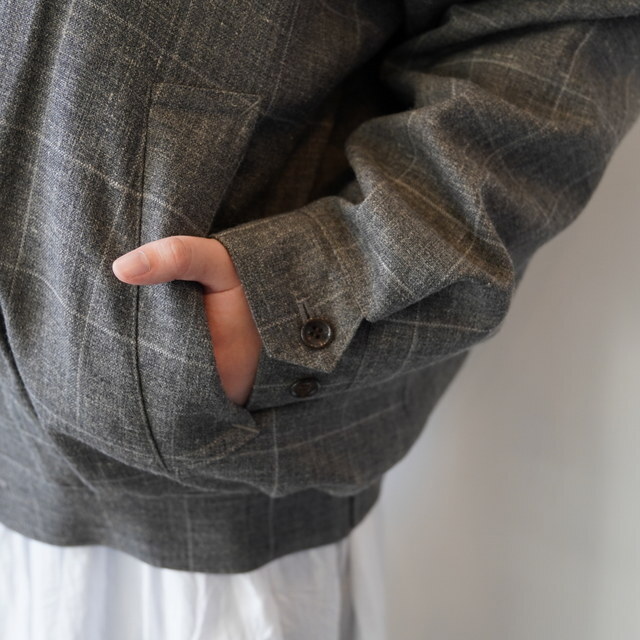 TOUJOURS(�g�D�W���[) / OVERSIZED HARRINGTON JKT #TM43OJ03(8)