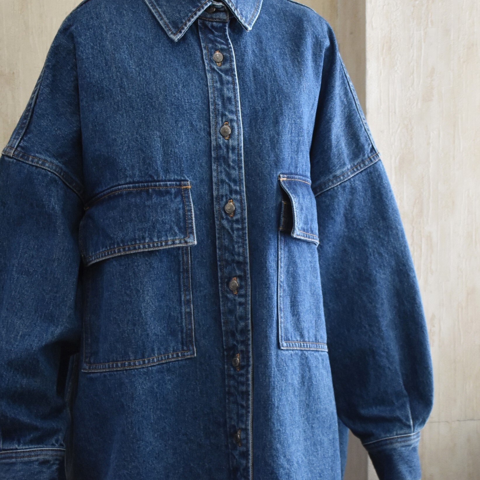 SACRA (TN) / AUTHENTIC DENIM SHIRT JACKET #125609071-AA(8)