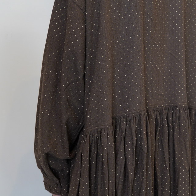 maison de soil(]h\C) / FRILL COLLAR SHIRT DRESS #INMDS25764(8)