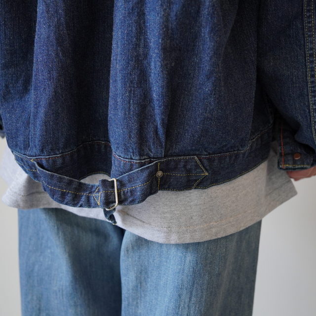 chimala(�`�}��) /UNISEX AMOSKEAG SELVEDGE DENIM SHORT JACKET #CS41-JT12(8)