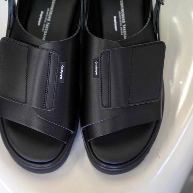 BEAUTIFUL SHOES for Graphpaper (�r���[�e�B�t���E�V���[�Y�~�O���t�y�[�p) BEAUTIFUL SHOES for Graphpaper VELCRO SANDALS#GL261-90485(8)