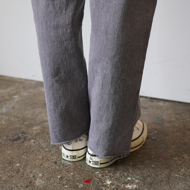 chimala(�`�}��) / WOMEN'S NEP WEFT 13OZ ELVEDGE DENIM WIDE TAPERED CUT #CS41-WP01C(8)