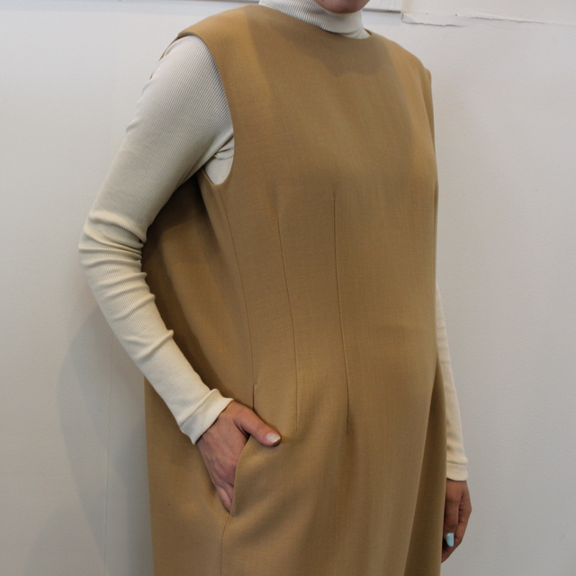 AURALEE(オーラリー) TENSE WOOL DOUBLE CLOTH DRESS#A22AD01WP(9)