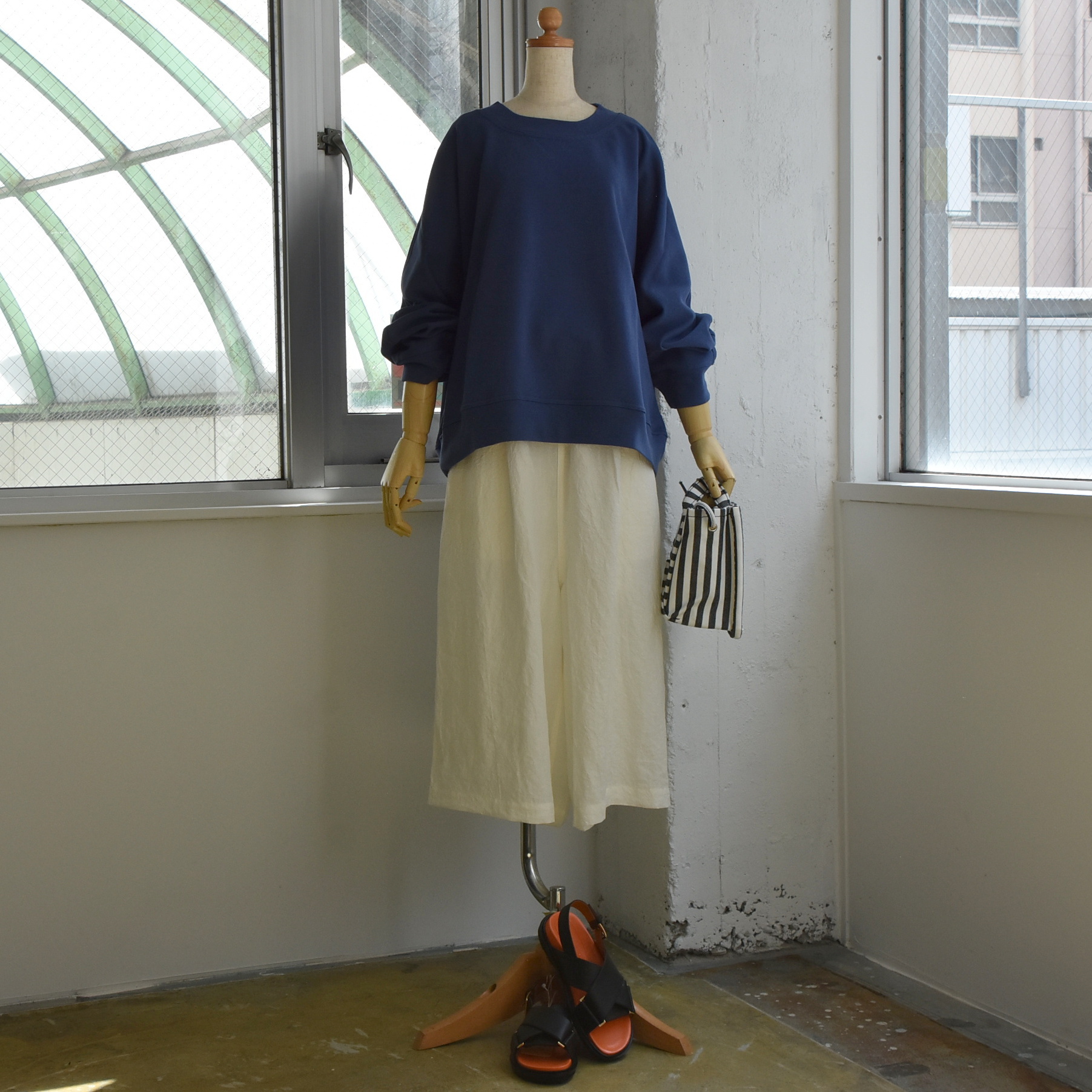 SOFIE D'HOORE(ソフィードール) / TUSA Crop sweater fleece(9)