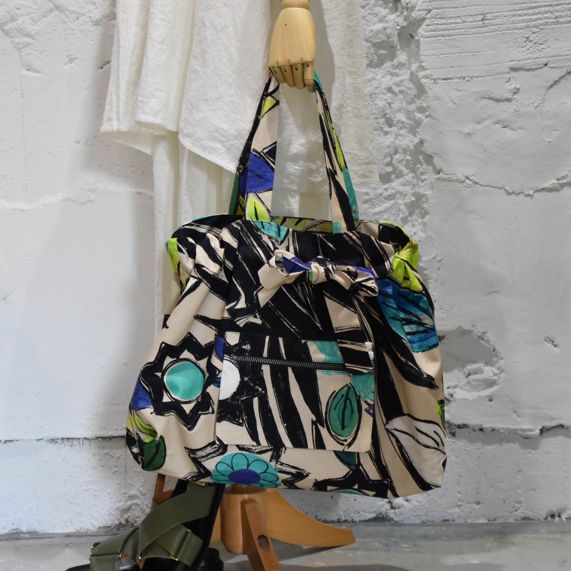 SOFIE D'HOORE(ソフィードール) / ATHENA All over printed handbag(9)