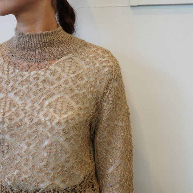 enrica(GJ) HI/NECK [X KNIT #KNIT214(9)