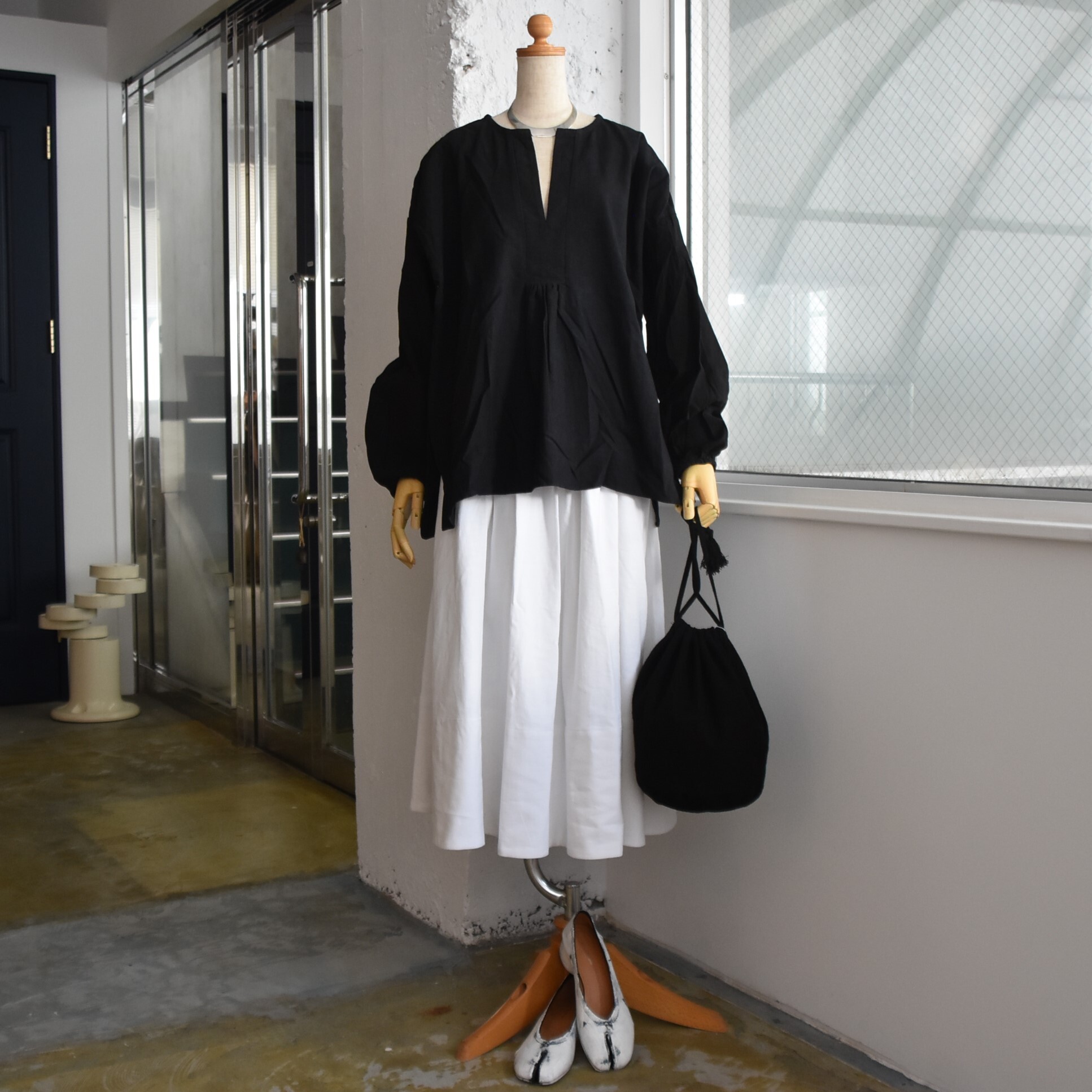 Whiteread (zCg[h) / FRONT PLACKET RELAXED SHIRT #SHIRT03-AA(9)