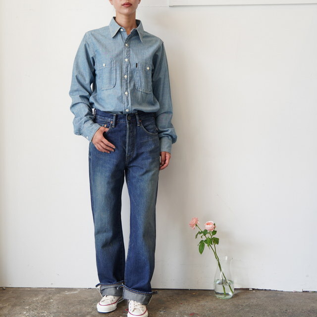 chimala(`}) /13.5OZ SELVEDGE DENIM STRAIGHT CUT #CS40-MP03B(9)