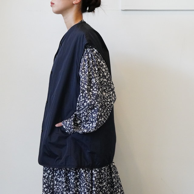 TOUJOURS(gDW[) / Reversible Padded Utility Vest #YM43FV02(9)