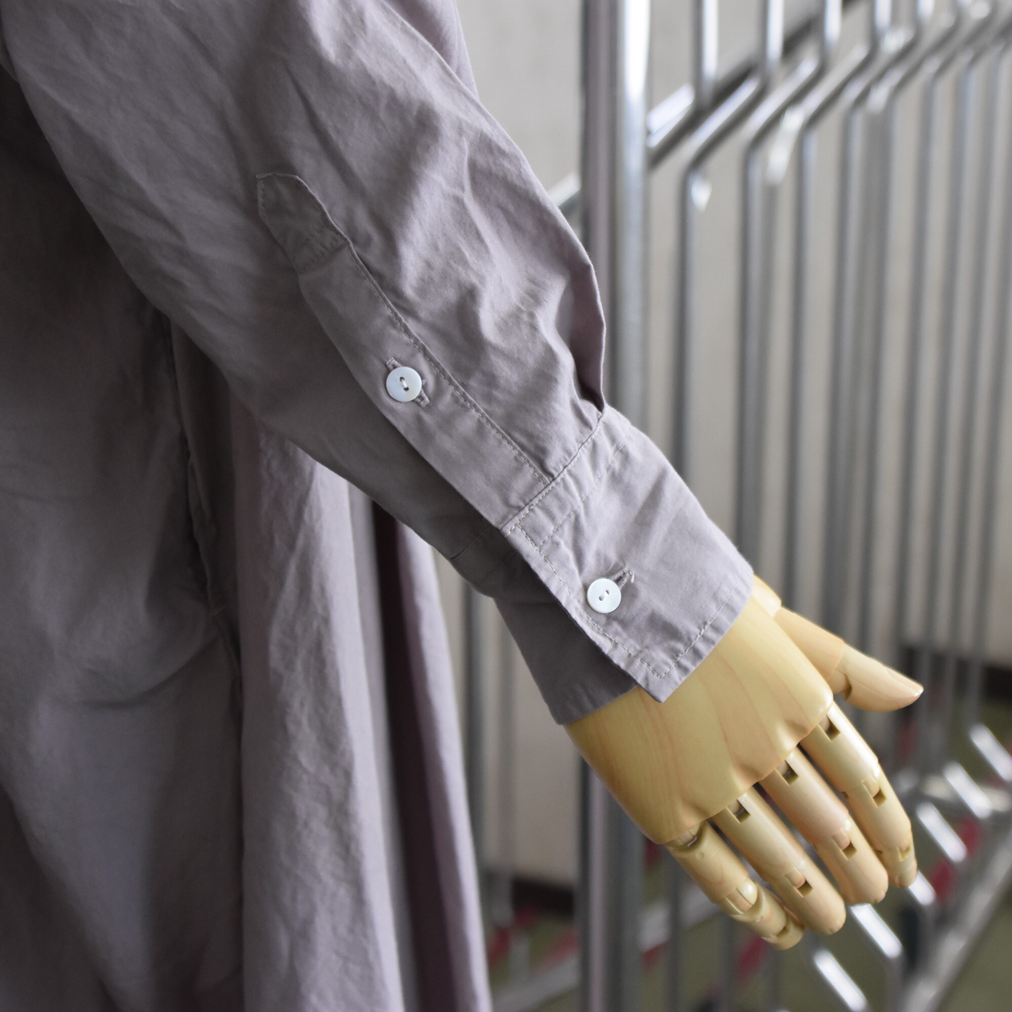 TOUJOURS(gDW[) / Front Wide Tuck Shirt Dress #MM43HD03-AA(9)