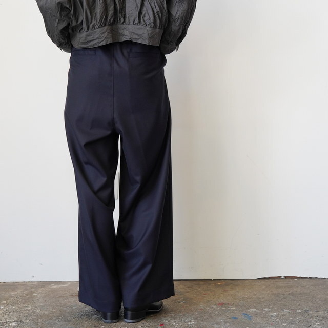 TOUJOURS(gDW[) / 2 In-pleat Baggy Pants #YM43KP03(9)