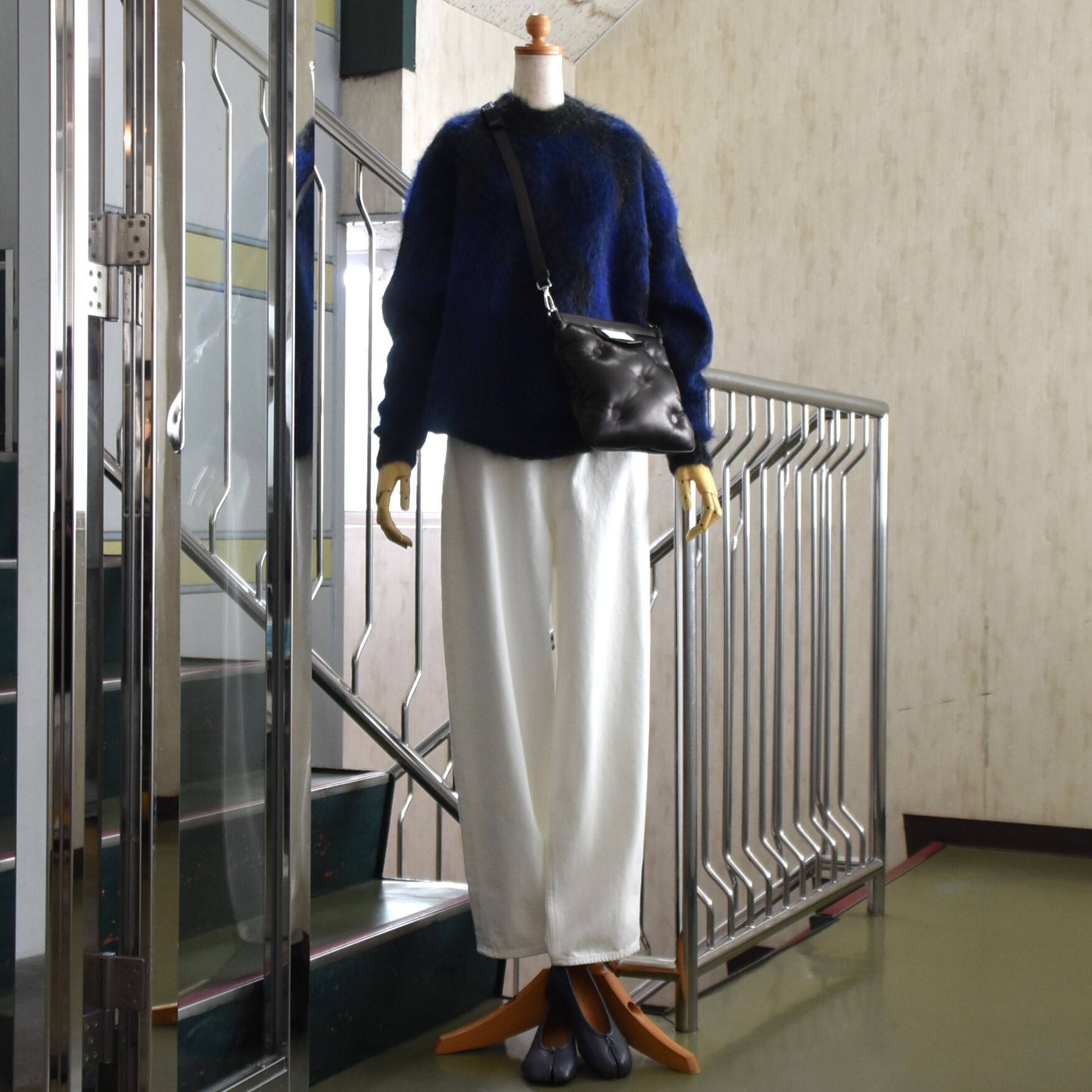 SACRA (TN) / MOHAIR PLAID JACQUARD TOP #125530081-AA(9)