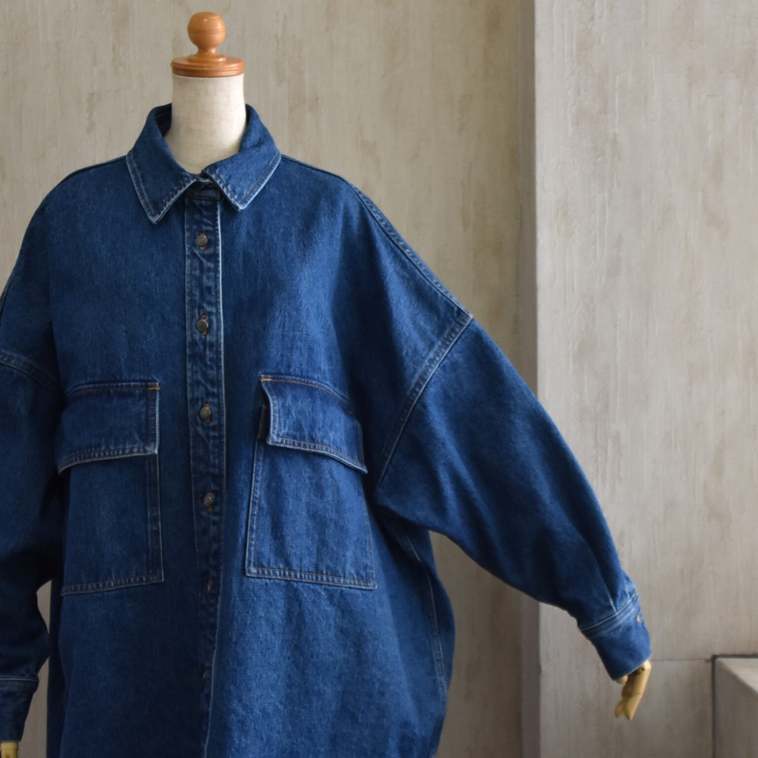 SACRA (TN) / AUTHENTIC DENIM SHIRT JACKET #125609071-AA(9)