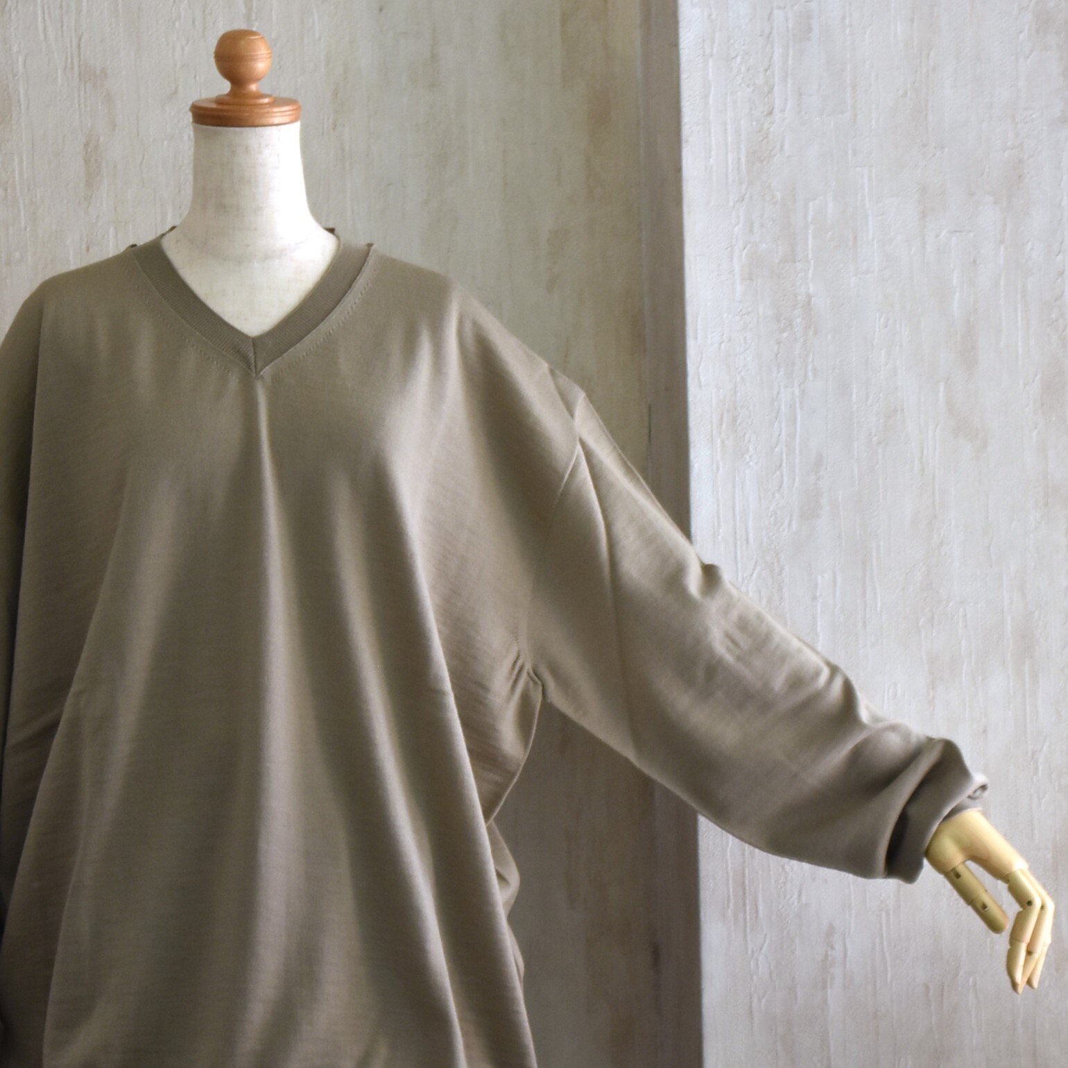 SOFIE D'HOORE(\tB[h[) / V-neck pullover long sleeves #MEXICO-YMER-AA(9)