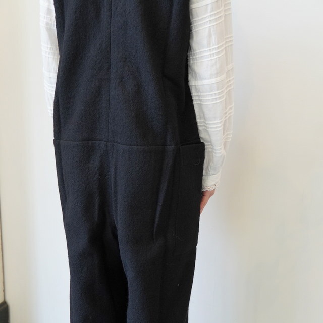 Honnete(Ilbg) /V NECK JUMPSUITE WOOL #HO-25AWP5W(9)