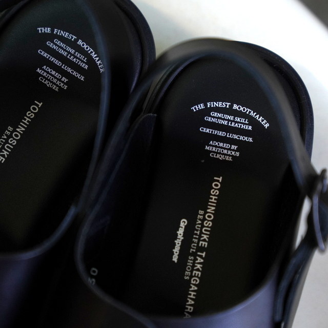 BEAUTIFUL SHOES for Graphpaper (�r���[�e�B�t���E�V���[�Y�~�O���t�y�[�p) BEAUTIFUL SHOES for Graphpaper VELCRO SANDALS#GL261-90485(9)