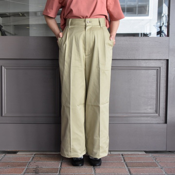  LENO&Co.(リノアンドコー) / BAGGY CHINO TROUSERS【Z】