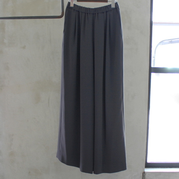 Graphpaper(グラフペーパー)【21AW】Satin Easy Wide Pants_GL213-40091【K】
