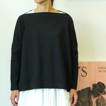 DANIELA GREGIS(_jG OWX)  boatneck sweater classica#MB1PW4413F