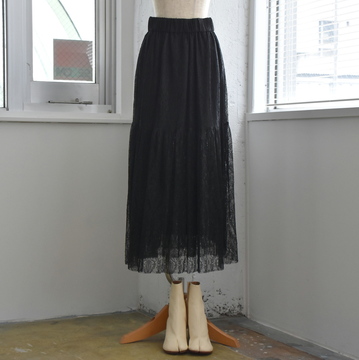 SACRA (TN) / CHANTILLY LACE SKIRT #124524121-AA