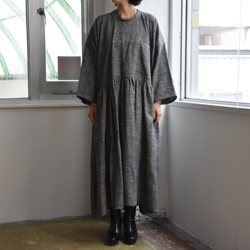 SOFIE D'HOORE(\tB[h[) / Wide dropped waist dress w breast pocket #DELOS-AA