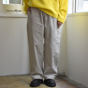 SOFIE D'HOORE(\tB[h[) / Wide pants with elastic waist tigh pocket #POP-AA