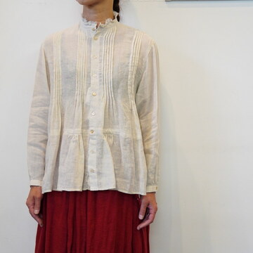 suzuki takayuki(XYL^JL) ​​​​​​​PIN-TUCK BLOUSE #A251-13